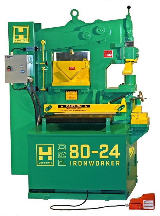 UNI-HYDRO PRO 80 Ironworkers | ACI Machine Tool Sales